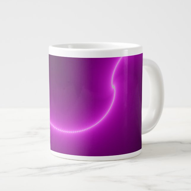 Elstöt Fractal Mugg Jumbo Mugg (Framsida höger)