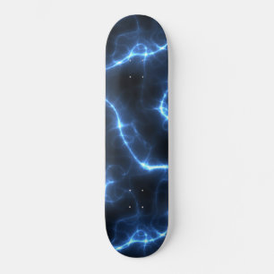 Elström, blå Mönster Mini Skateboard Bräda 18,5 Cm