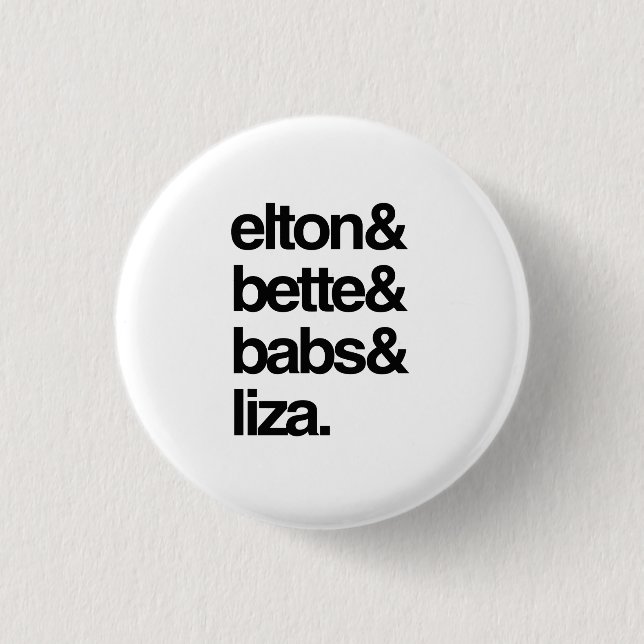 Elton Bette Babs och Liza Knapp (Framsida)