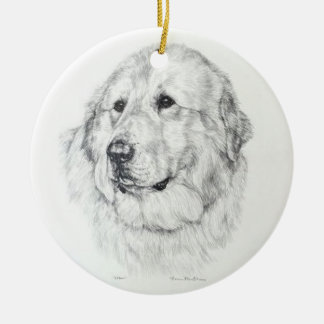 Elton Teckning Ornament