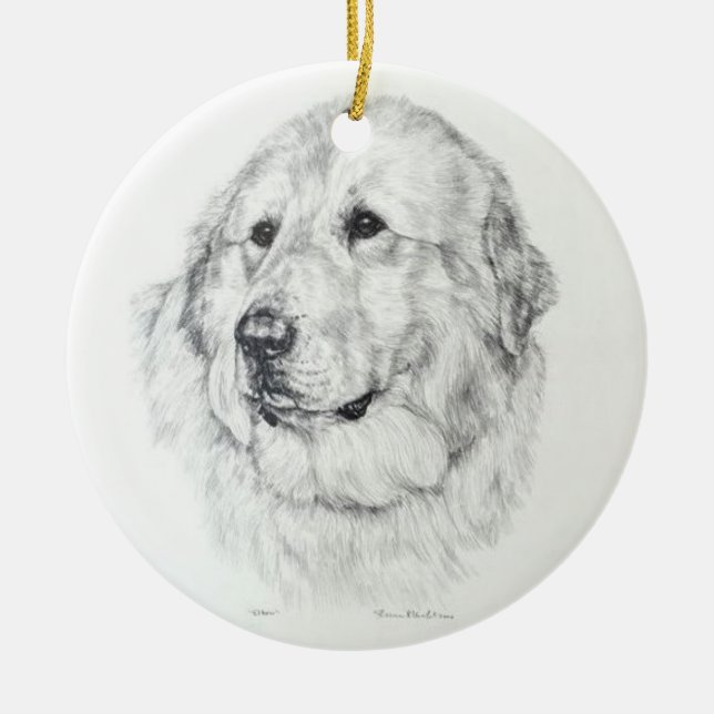 Elton Teckning Ornament (Framsidan)