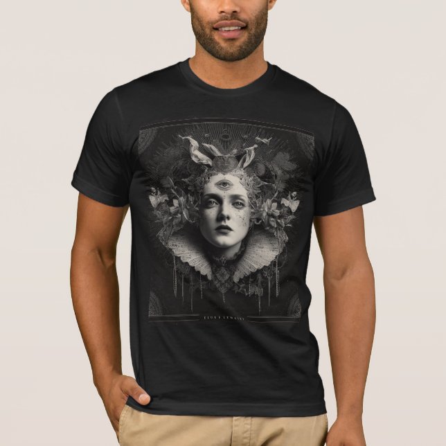 Eluss LeMaisi – Gothic Fine Art T-Shirt (Framsida)