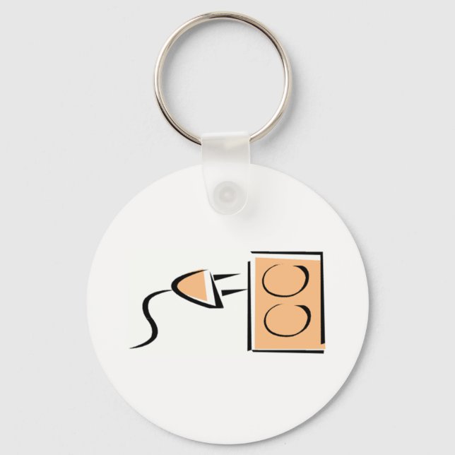 Eluttag Nyckelring (Framsida)