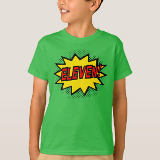 ELVA! 11th T-tröja för logotyp för T-shirt