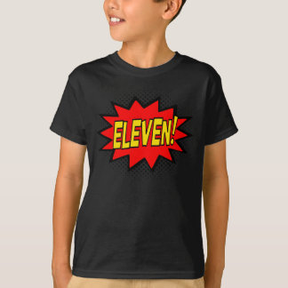 ELVA! 11th T-tröja för logotyp för Tröja