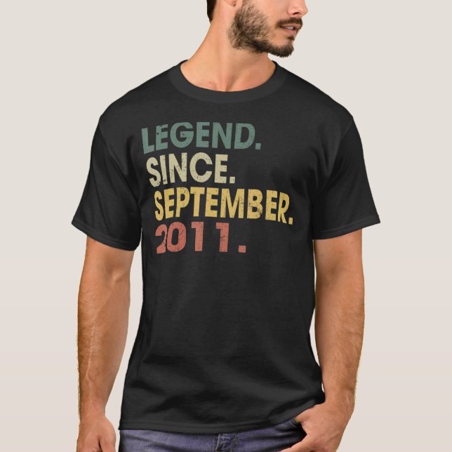 Elva år gammal förklaring sedan september 2011 elf t shirt (Framsida)