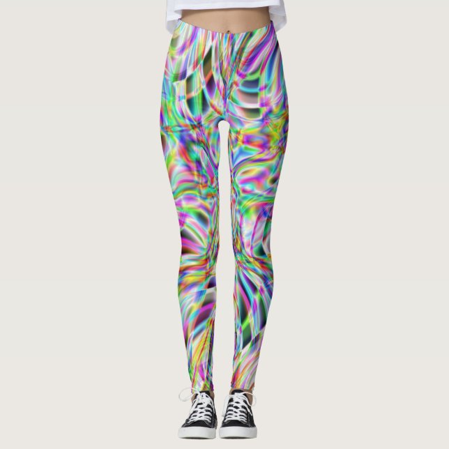 Elva för Iridescent Chrome Leggings (Framsida)