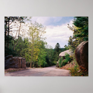 Elva Mile Canyon Poster