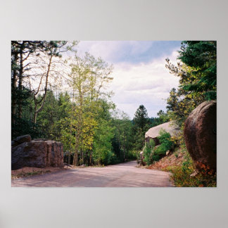 Elva Mile Canyon Poster