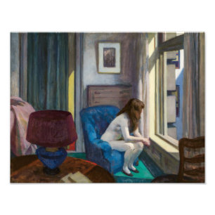 Elva på förmiddagen Edward Hopper Fototryck
