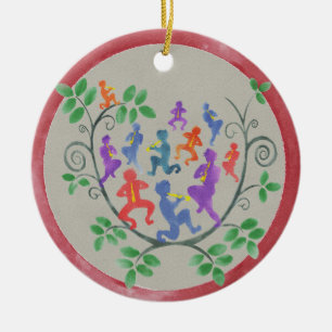 Elva Piper Piping jul Ornament