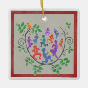 Elva Piper Piping jul Ornament