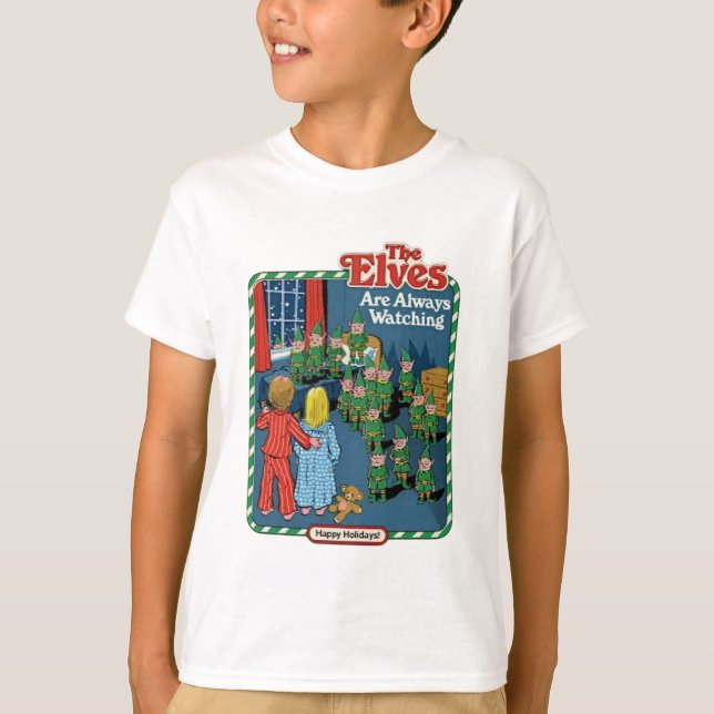 Elvarna följer alltid t shirt (Framsida)