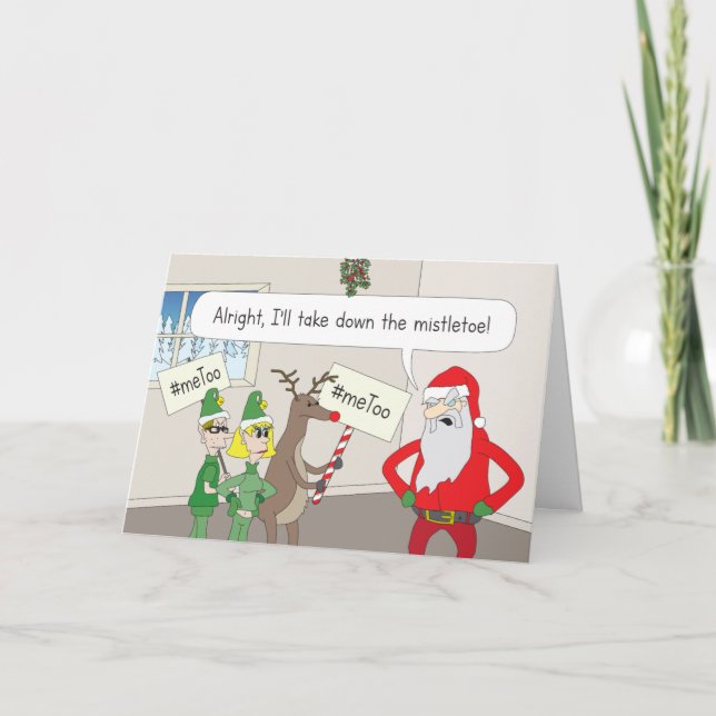 "Elven Allegations"-julkort Helgkort (Framsida)