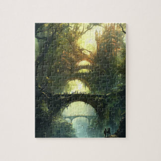 Elven Citadel av Twilight - Epic Fantasy Castle Pussel