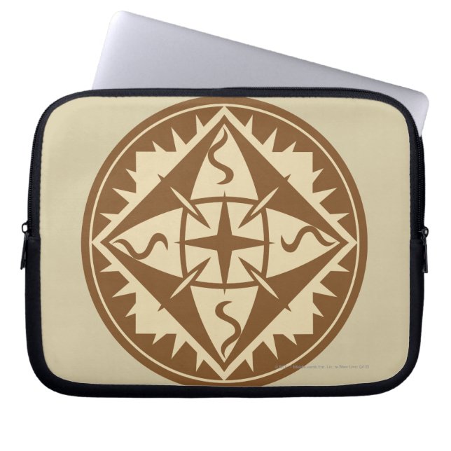 Elven Flagga Laptop Sleeve (Framsidan)