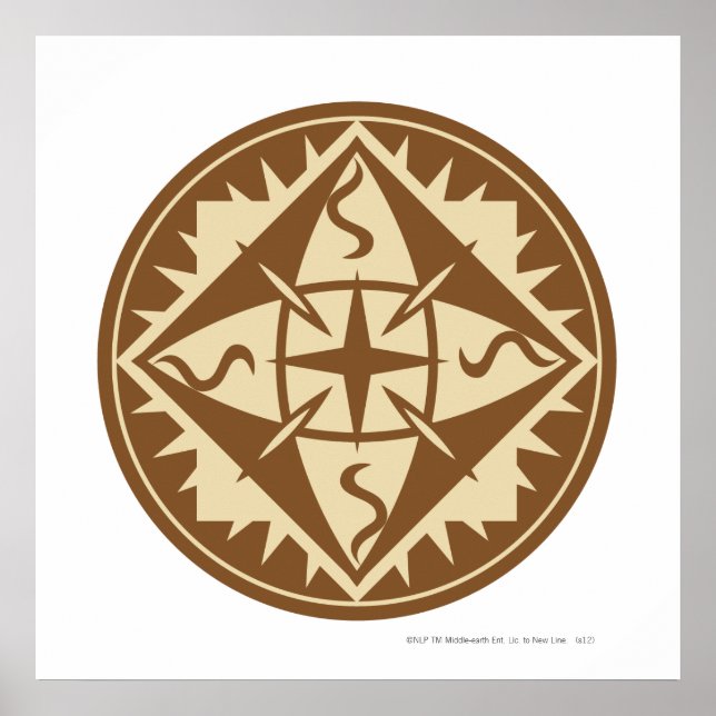 Elven Flagga Poster (Framsidan)