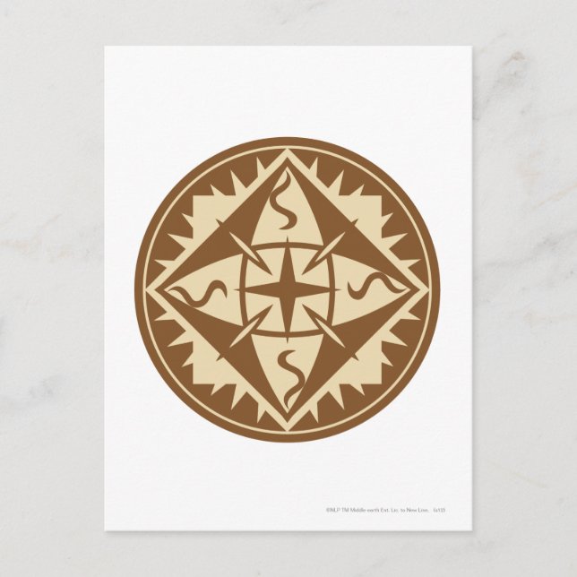 Elven Flagga Vykort (Framsida)