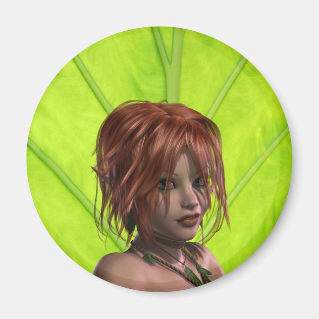 Elven Girl Magnet (Framsidan)
