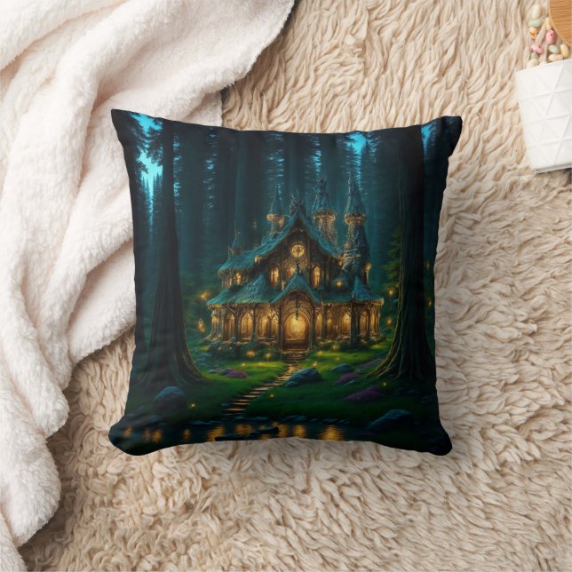 Elven Glade Castle Kudde (Filt)
