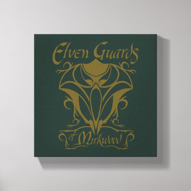 Elven Guards of Mirkwood Namn Canvastryck (Framsida)