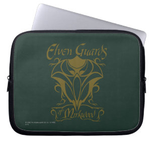 Elven Guards of Mirkwood Namn Laptop Sleeve