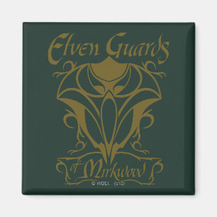 Elven Guards of Mirkwood Namn Magnet