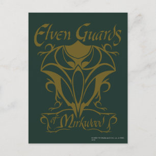 Elven Guards of Mirkwood Namn Vykort