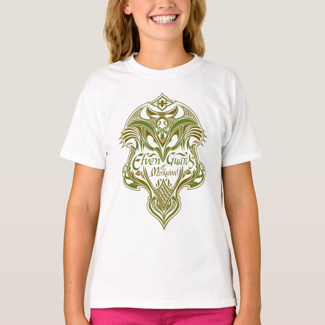 Elven Guards of Mirkwood Shield Icon Tee (Framsida)