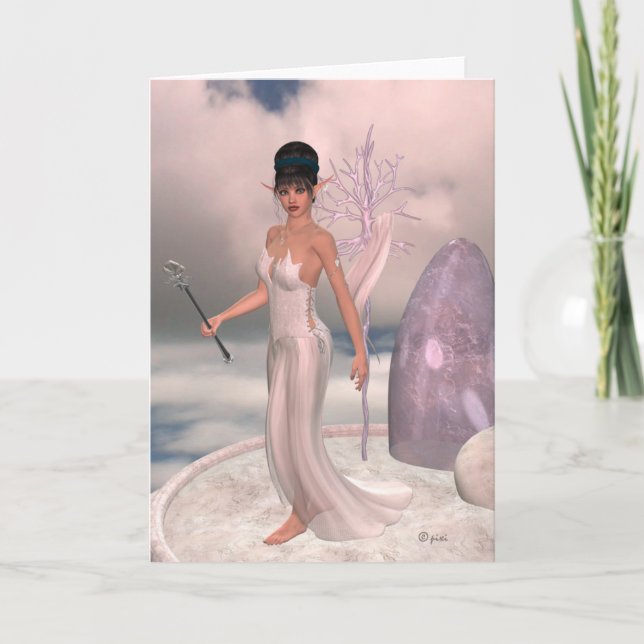 Elven Himmel - gratulationskort Kort (Framsida)