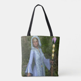 Elven Maiden All-over Print Tote Bag Tygkasse