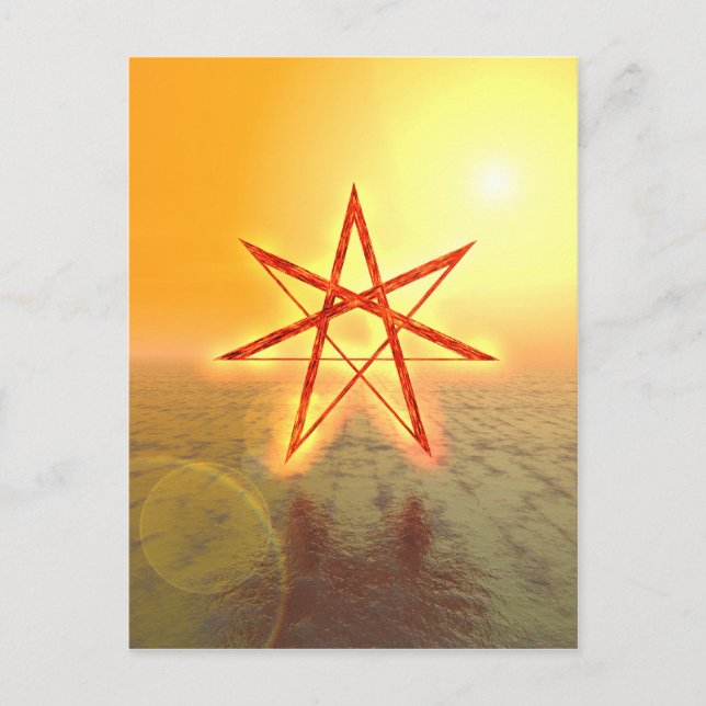 Elven Star 01 Vykort (Framsida)