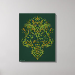 Elven vakter av Mirkwood skyddar symbolen Canvastryck