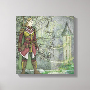 Elven Wanderer Returnerar Canvastryck