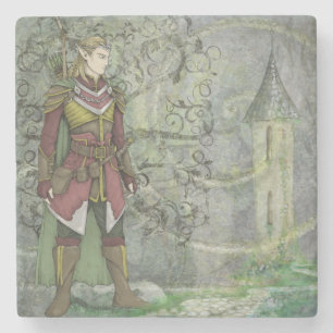 Elven Wanderer Returnerar Stenunderlägg