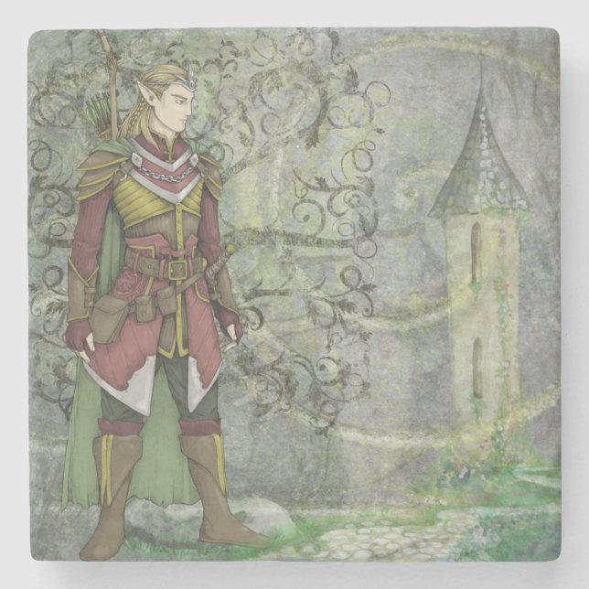 Elven Wanderer Returnerar Stenunderlägg (Framsidan)