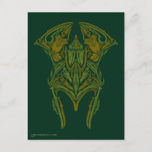 Elven Weapons Helmet Icon Vykort