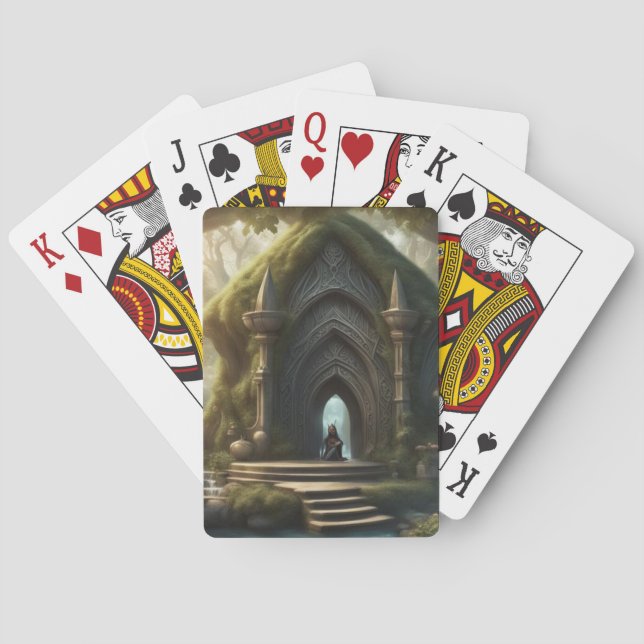 Elven World Casinokort (Baksidan)