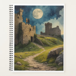 Elves Ancient Ireland Under the Night Sky Planner