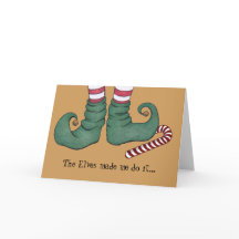 Elves fick mig att göra det... Helgdag