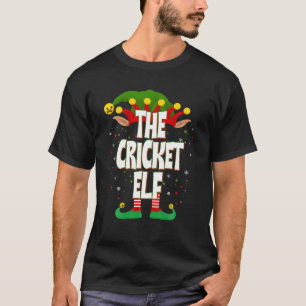 Elves Group of the Cricket Elf-julen T Shirt