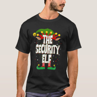 Elves Group of the Security Elf-julen T Shirt