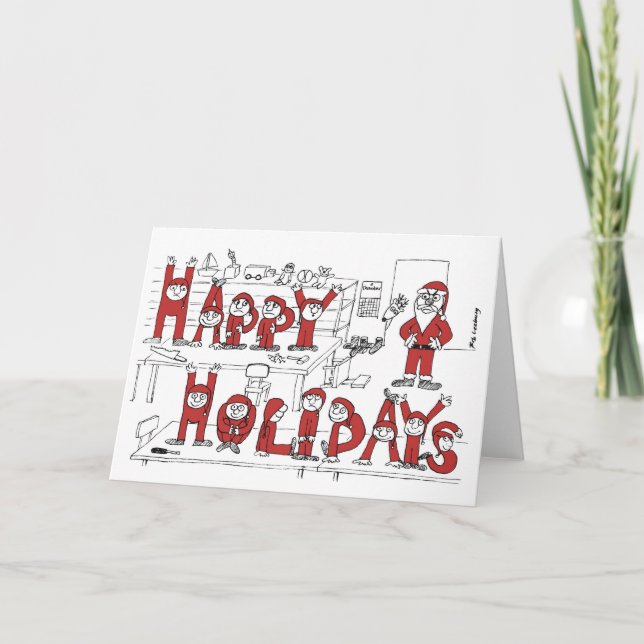 Elves Helgkort (Framsida)