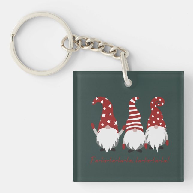 Elves with Hat Acrylic Keychain (Framsidan)