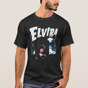 Elvira Älskarinna vid Mörkens grav och blixt T Shirt