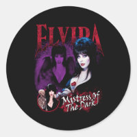 Elvira Älskarinna vid Mörkens Lila och Röd