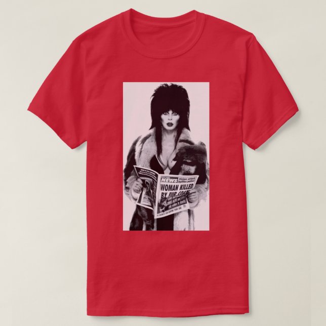 Elvira Classic 17 T Shirt (Design framsida)