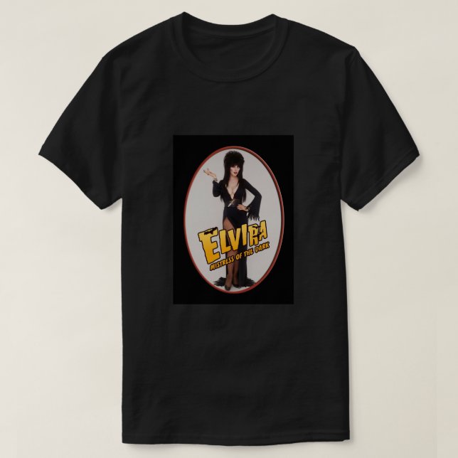 Elvira Porträtt Poster T Shirt (Design framsida)