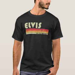 ELVIS Gift Namn Personlig Funny Retro Vintage B T Shirt