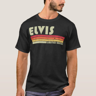 ELVIS Gift Namn Personlig Funny Retro Vintage B T Shirt